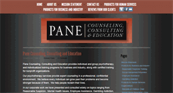Desktop Screenshot of paneconsulting.com
